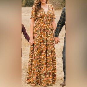 Baltic Born flowy flower dress